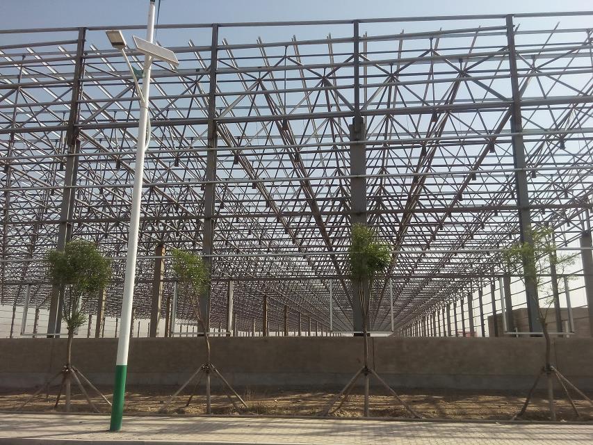 嘉兴汽车工业厂房网架